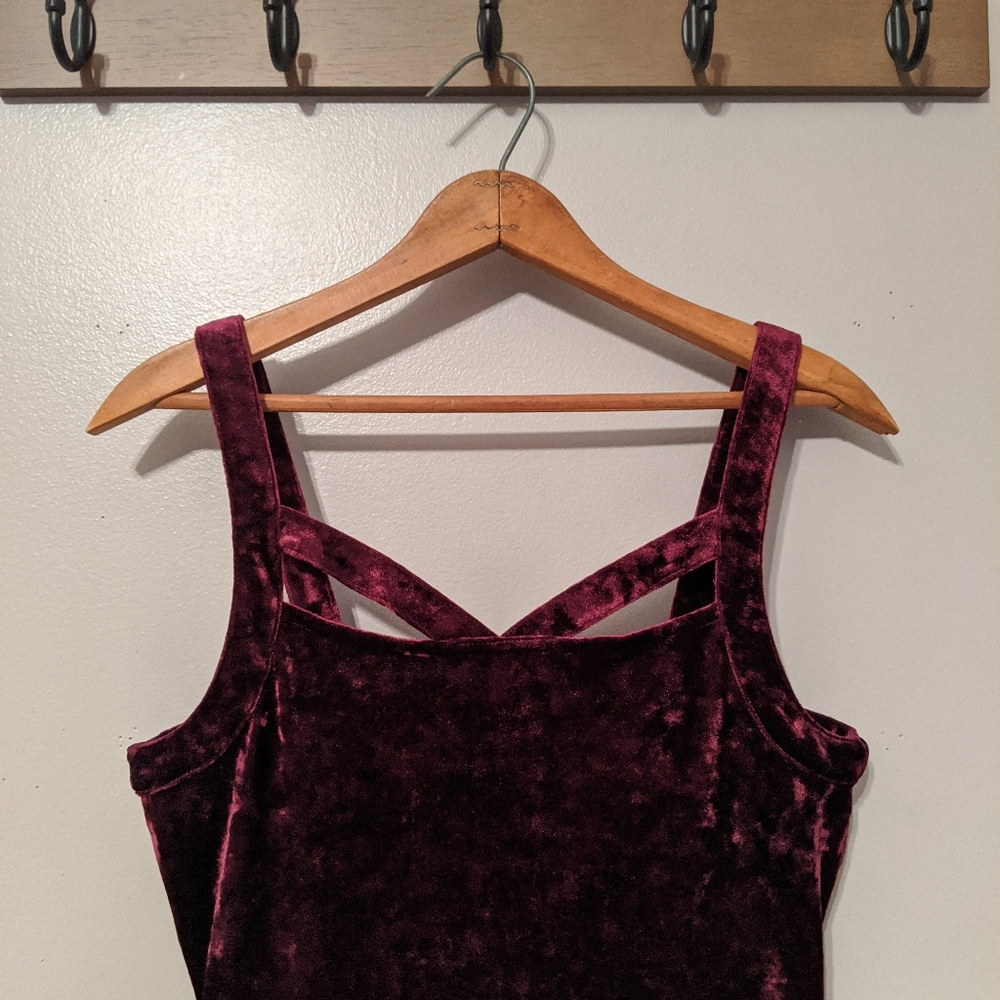 Bundle Sale - Forever 21 Sleeveless Velvet Dress - Picture 6 of 7